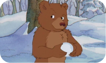  Little Bear: Snowball Fight