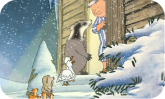 Percy the Park Keeper: One Snowy Night.