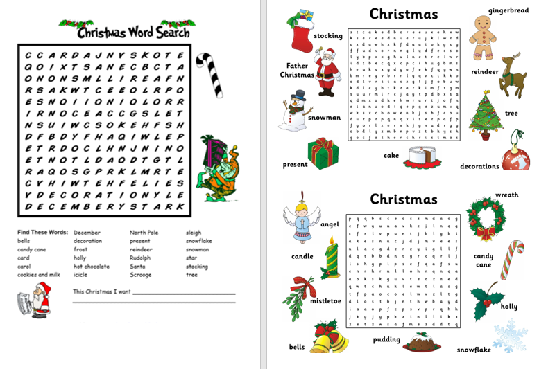 Christmas ESL example 5