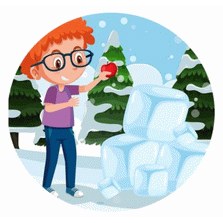 Put something on ice