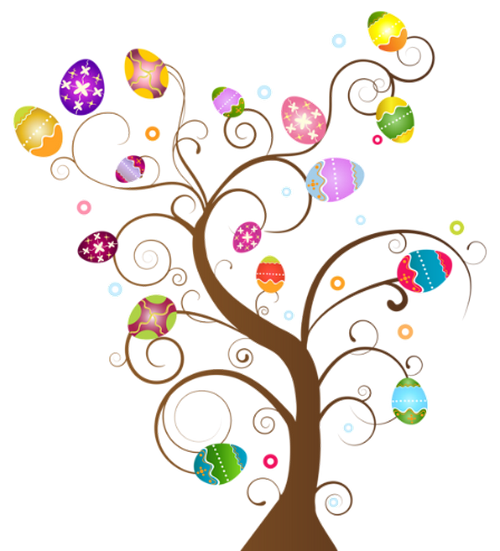 Easter egg tree - English Task