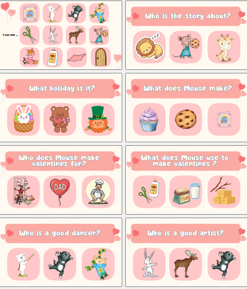 Happy Valentine’s Day, Mouse! Free Worksheet