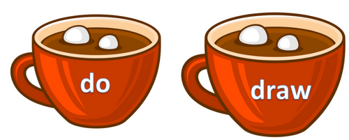 Hot chocolate game - English Task