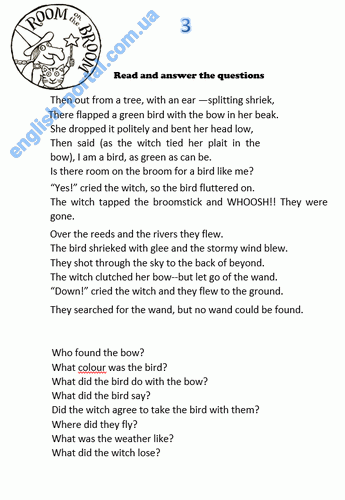 Download Room on the Broom Printable activities 3