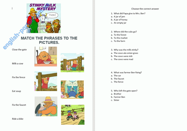 Download Stinky Milk Mystery