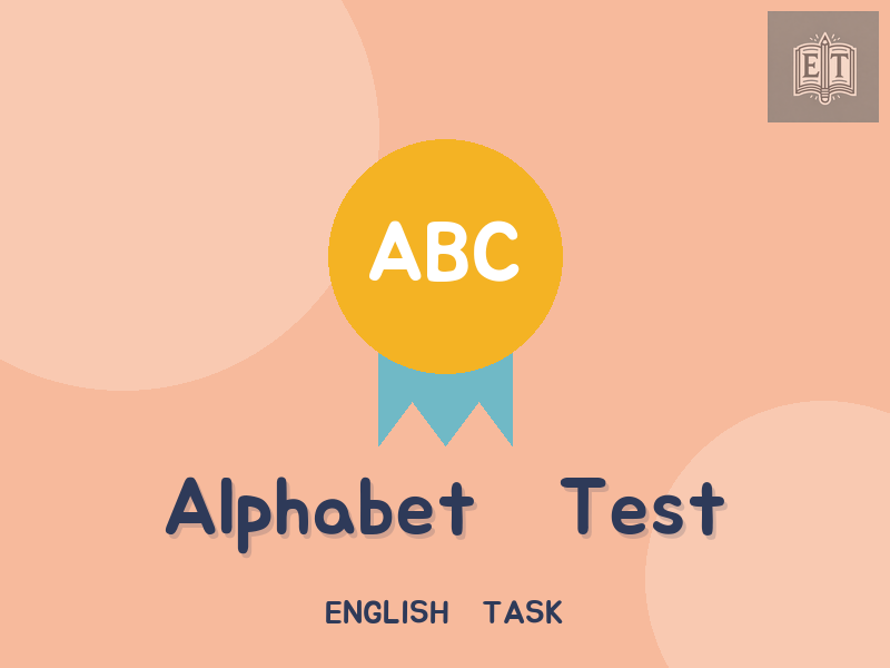 Alphabet Test