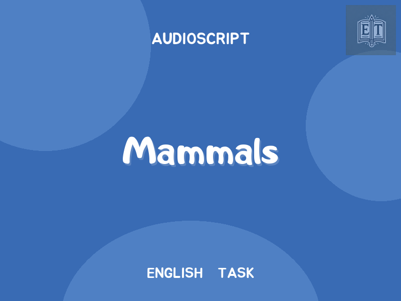 Mammals
