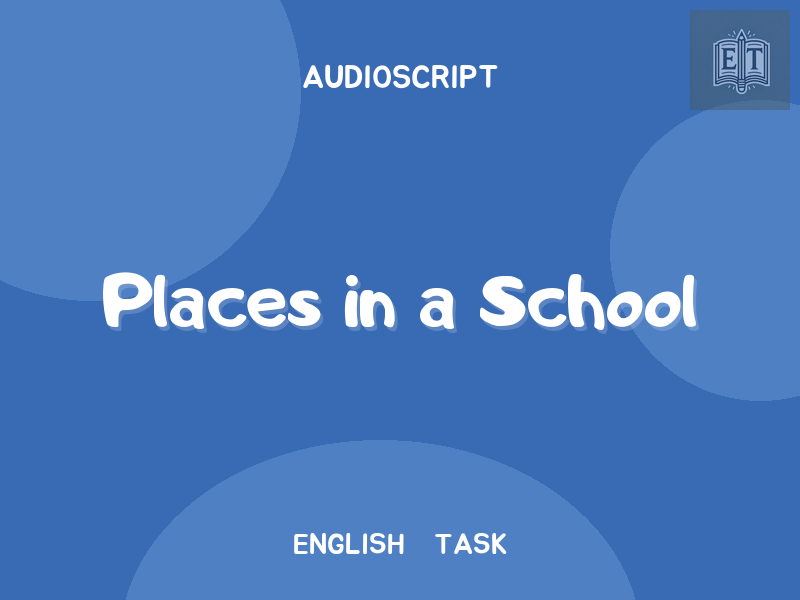 Places in a School
