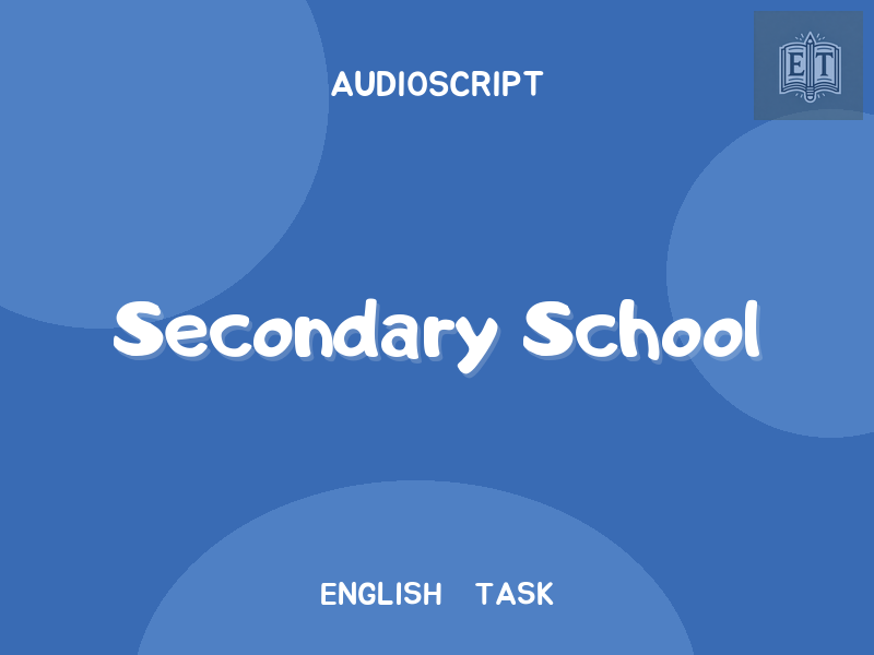 Secondary School