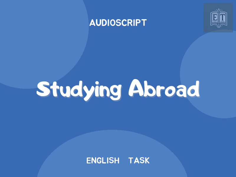 Studying Abroad