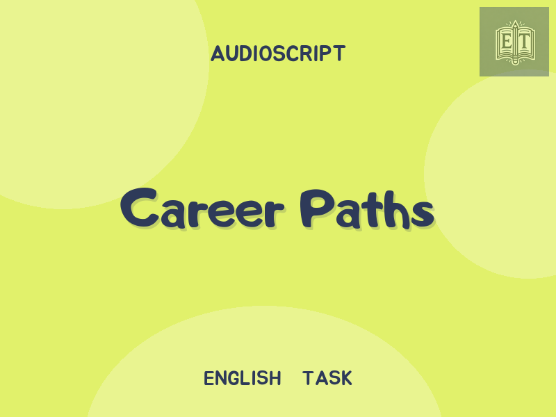 Career Paths