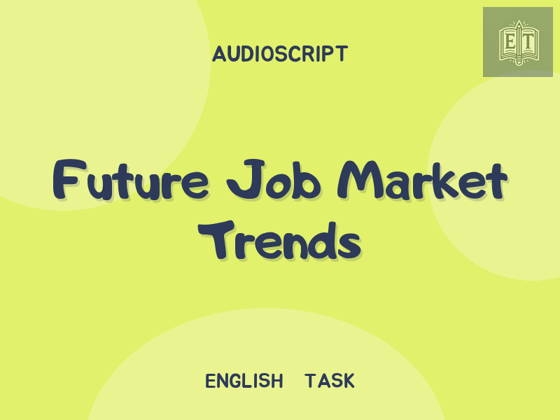 Future Job Market Trends