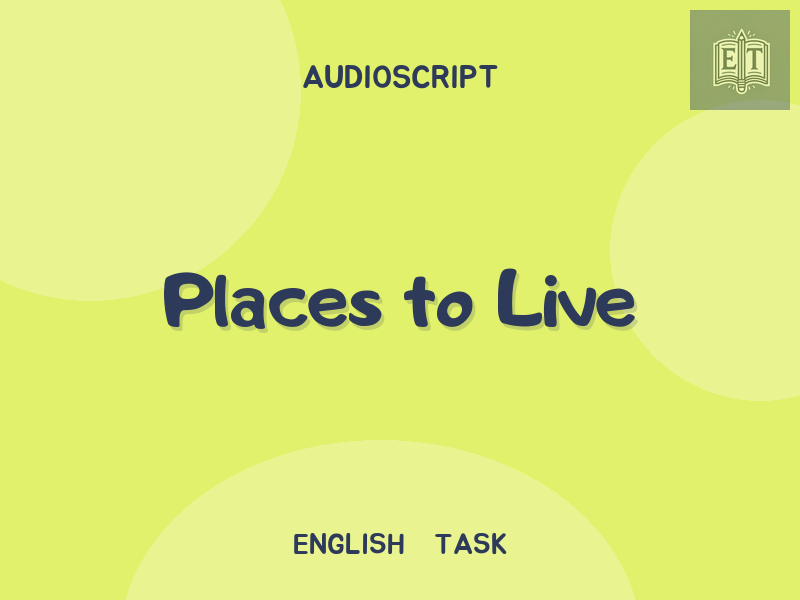 Places to Live