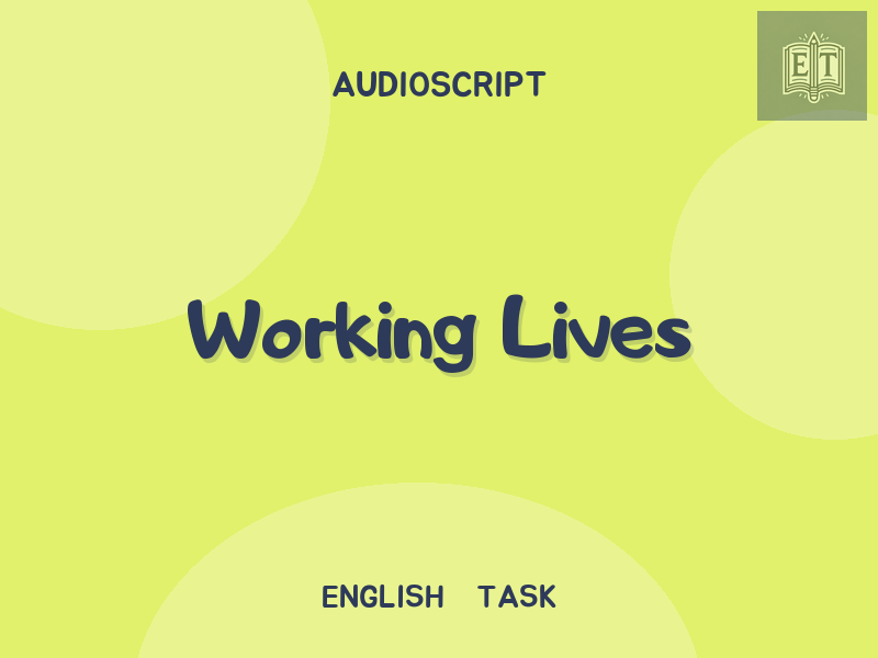 Working Lives