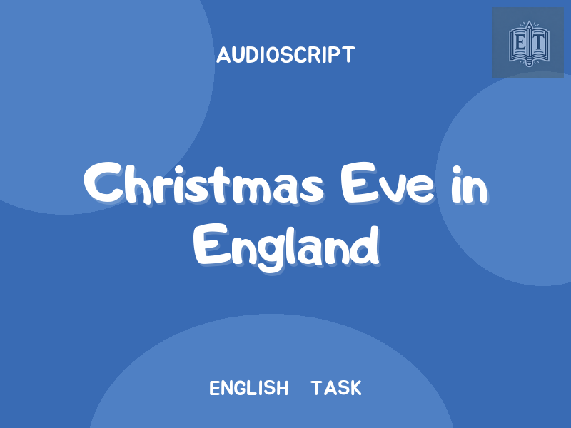 Christmas Eve in England
