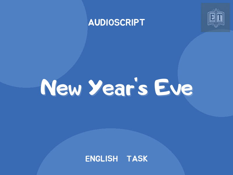 New Year’s Eve