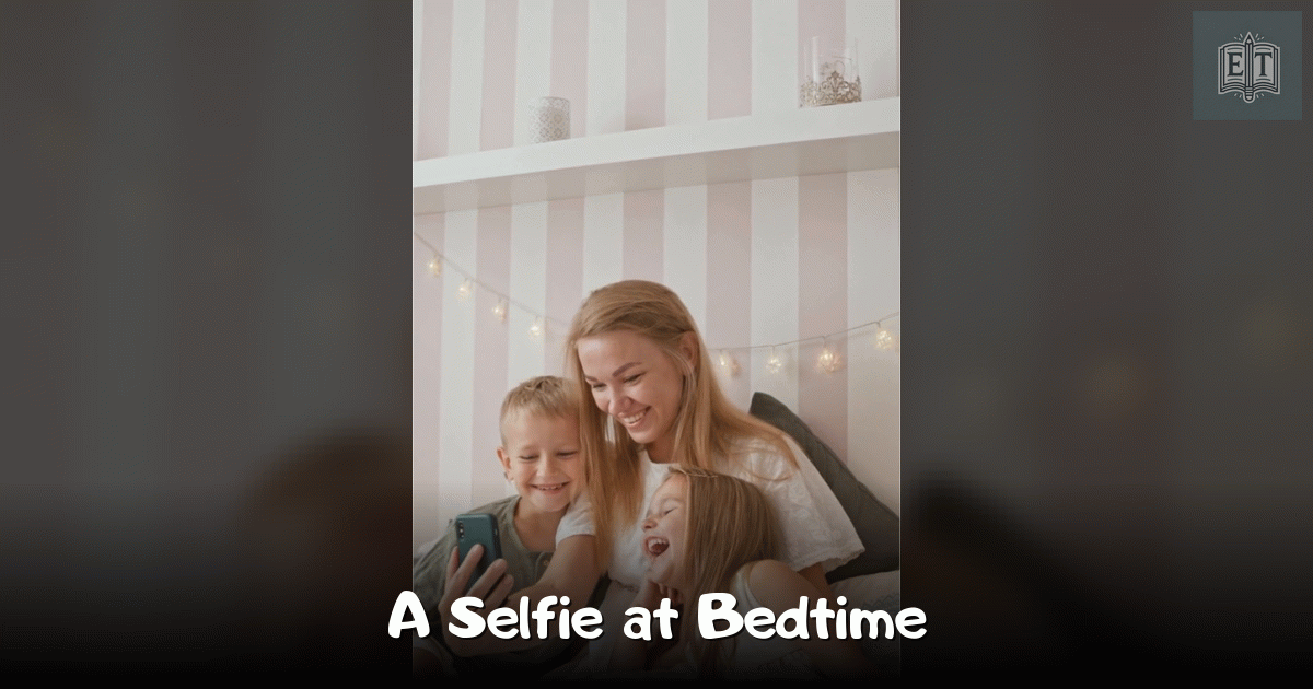 A Selfie at Bedtime