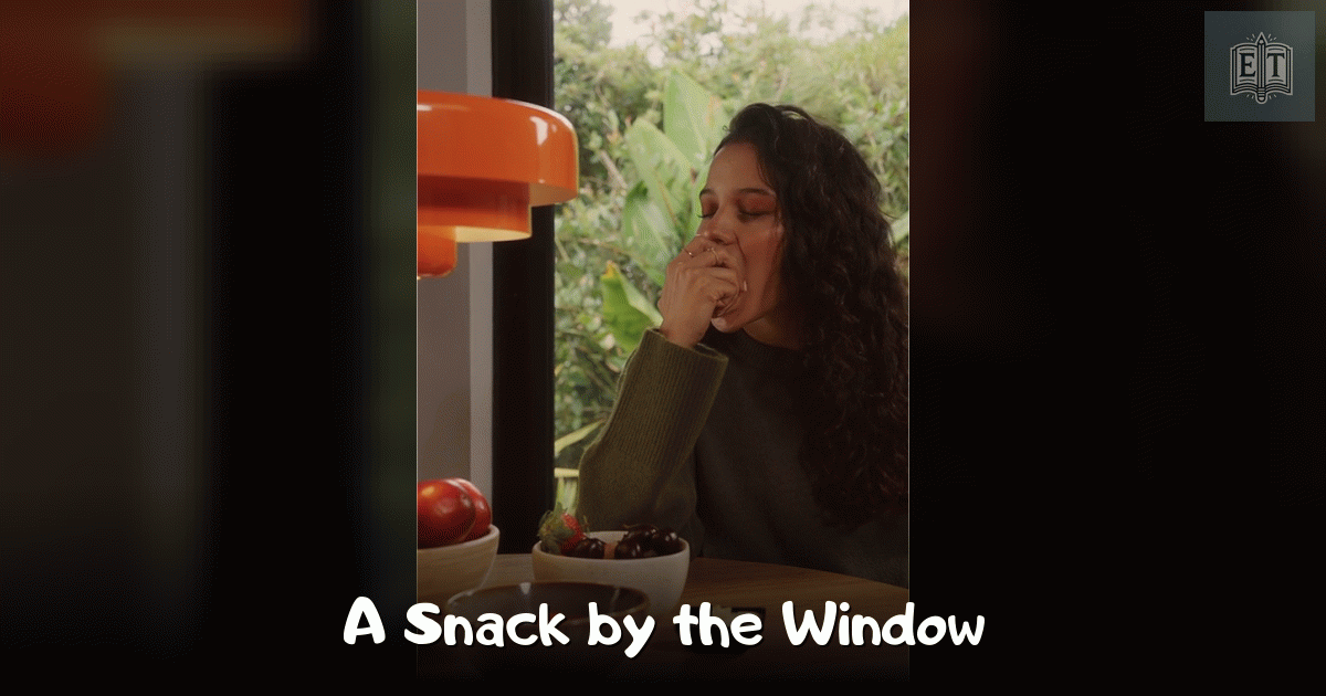 A Snack by the Window