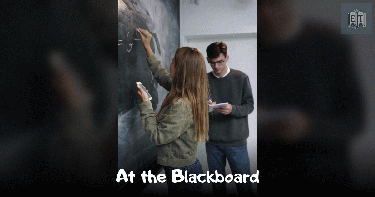 At the Blackboard