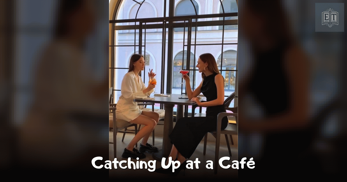 Catching Up at a Café