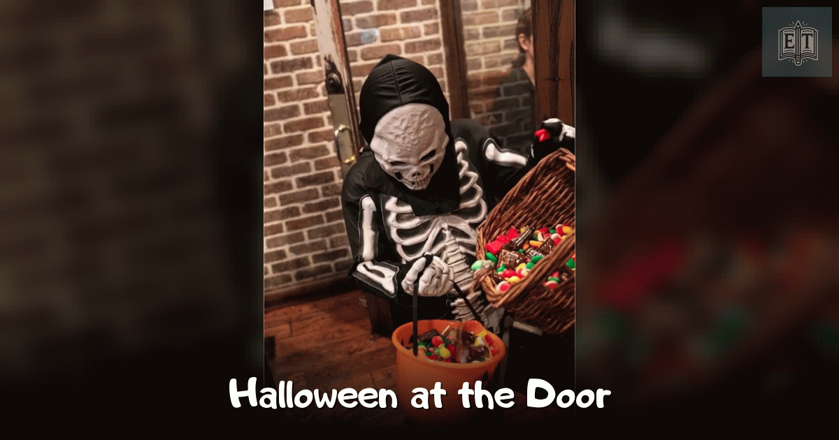Halloween at the Door