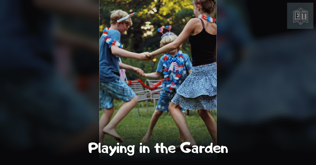 Playing in the Garden