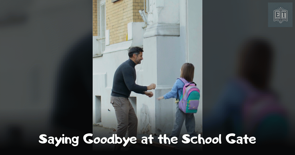 Saying Goodbye at the School Gate