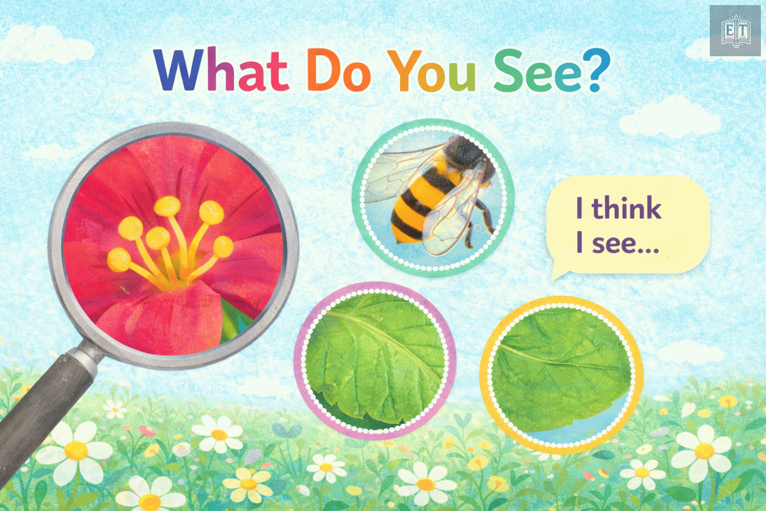 What Do You See? | I See Spring ESL Speaking Activity