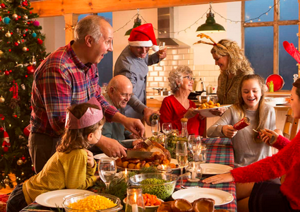 Christmas Dinner – Listening A2