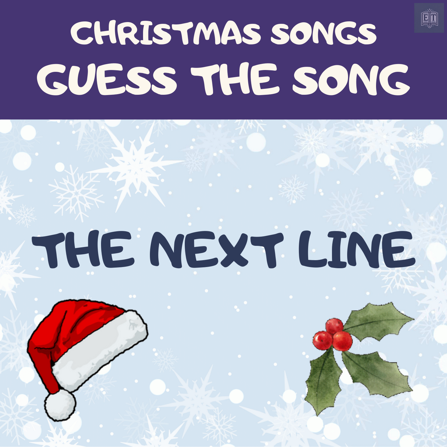 Christmas Songs – Guess the Next Line