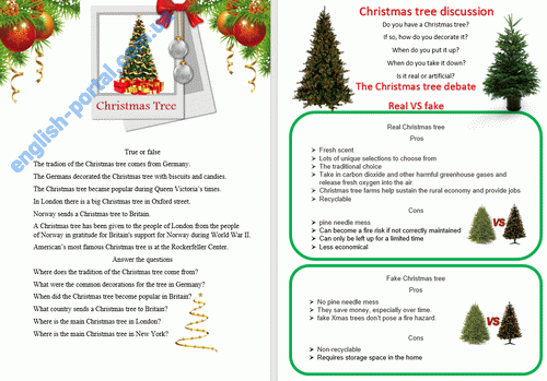 Download Christmas Tree Worksheet