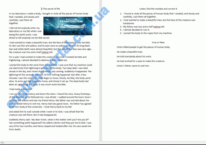 Download Frankenstein Secret of Life Worksheet