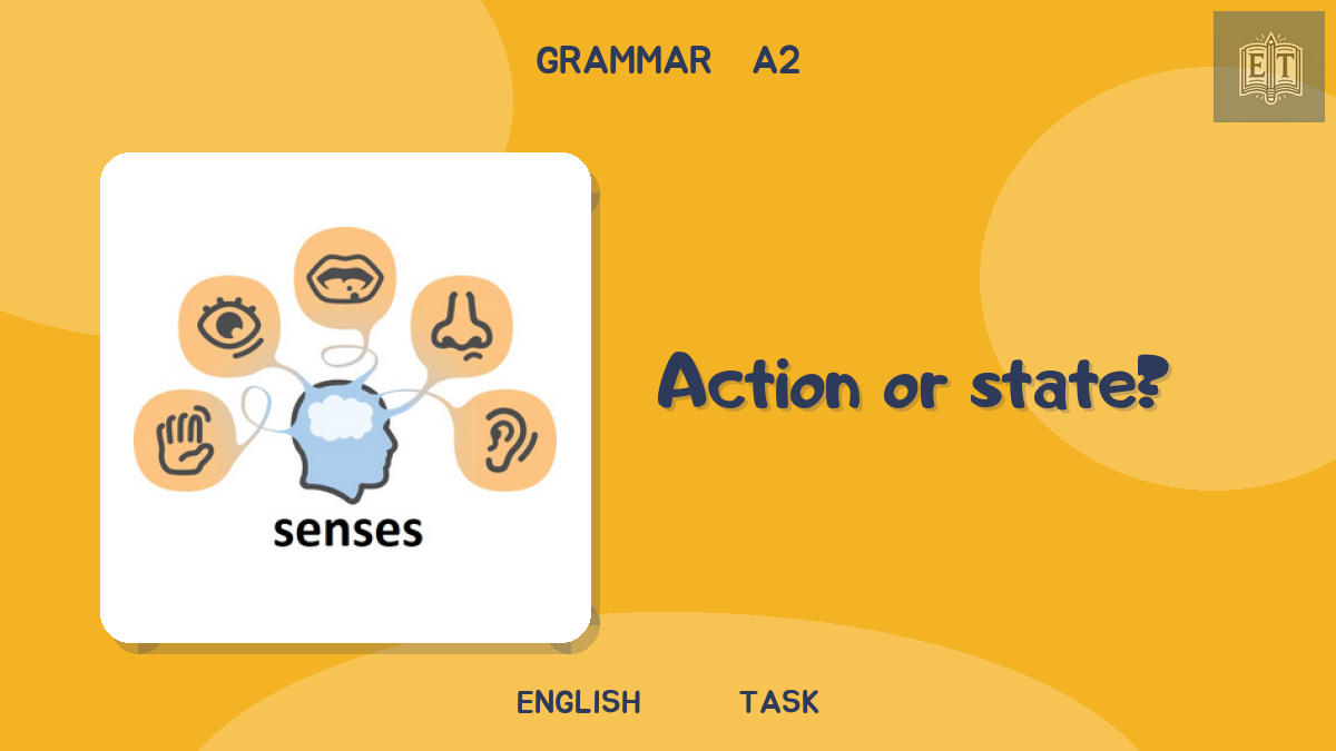 Simple and Continuous: action or state