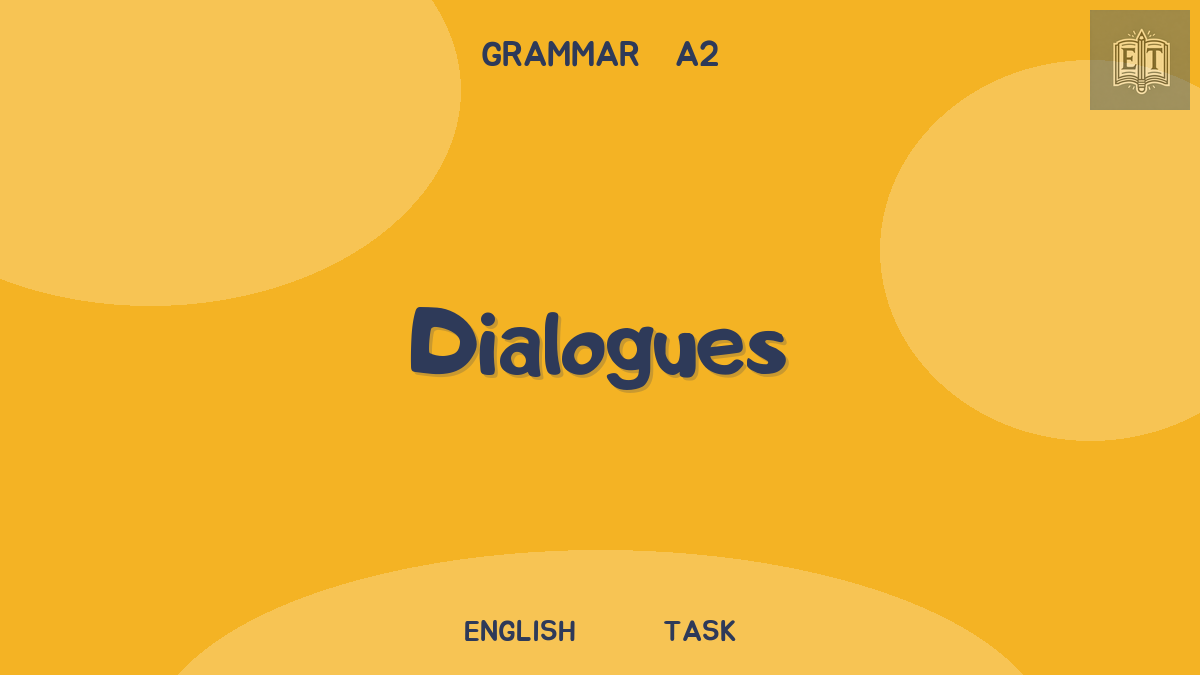 Simple and Continuous: dialogues