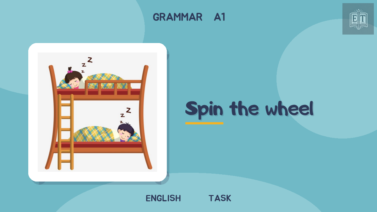 Four tenses: spin the wheel