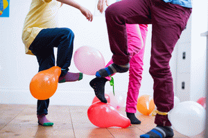 Balloon stomp