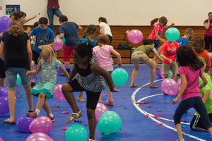 Balloon candy surprise