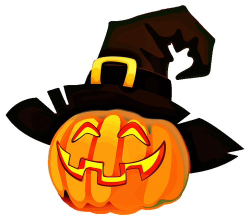 A jack-o’-lantern
