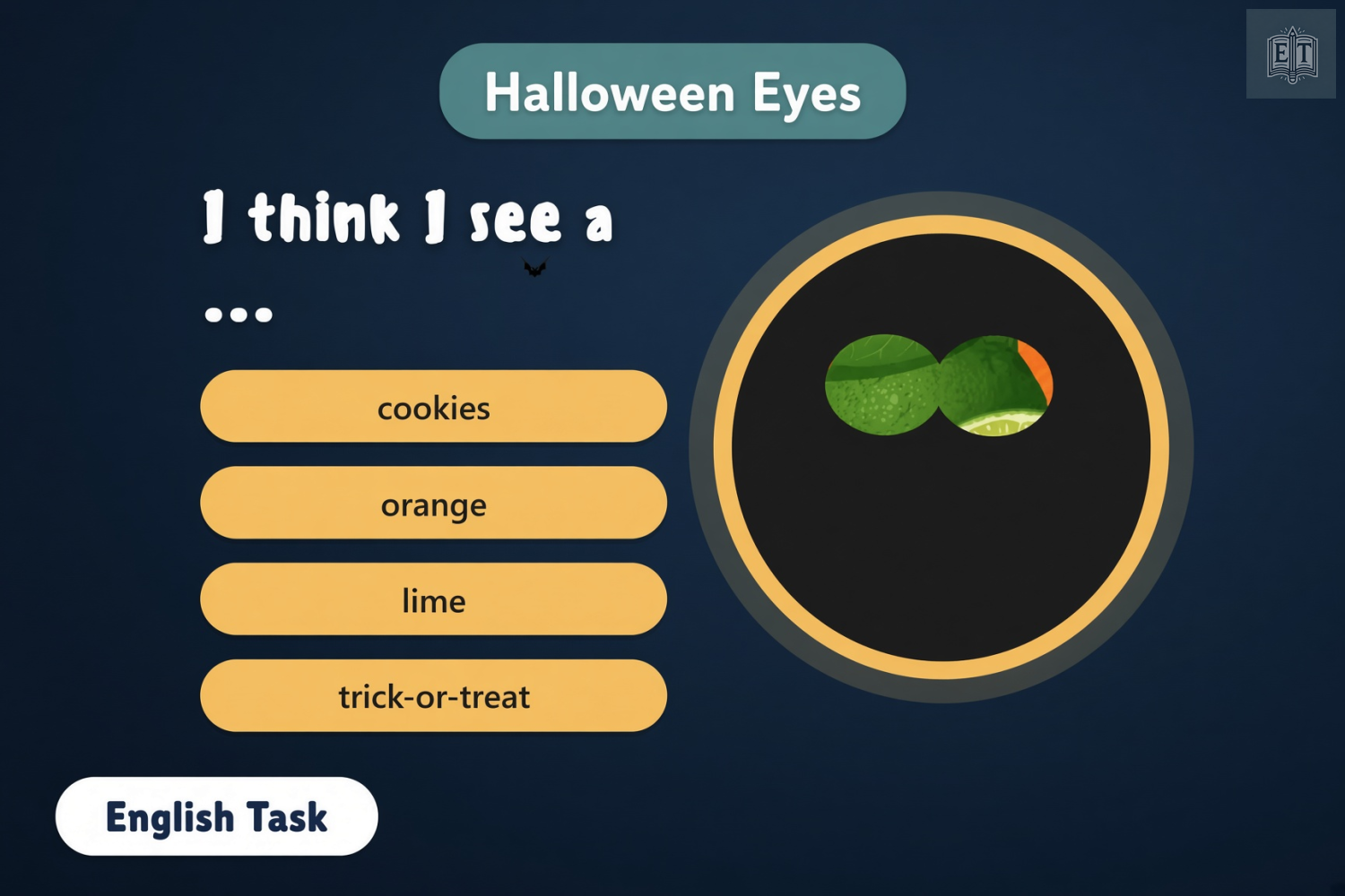 Halloween Eyes: Guess the Word – Level 1
