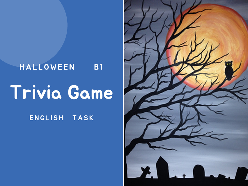 Halloween Trivia Game