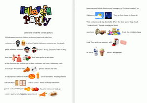 Download Halloween Party Worksheet