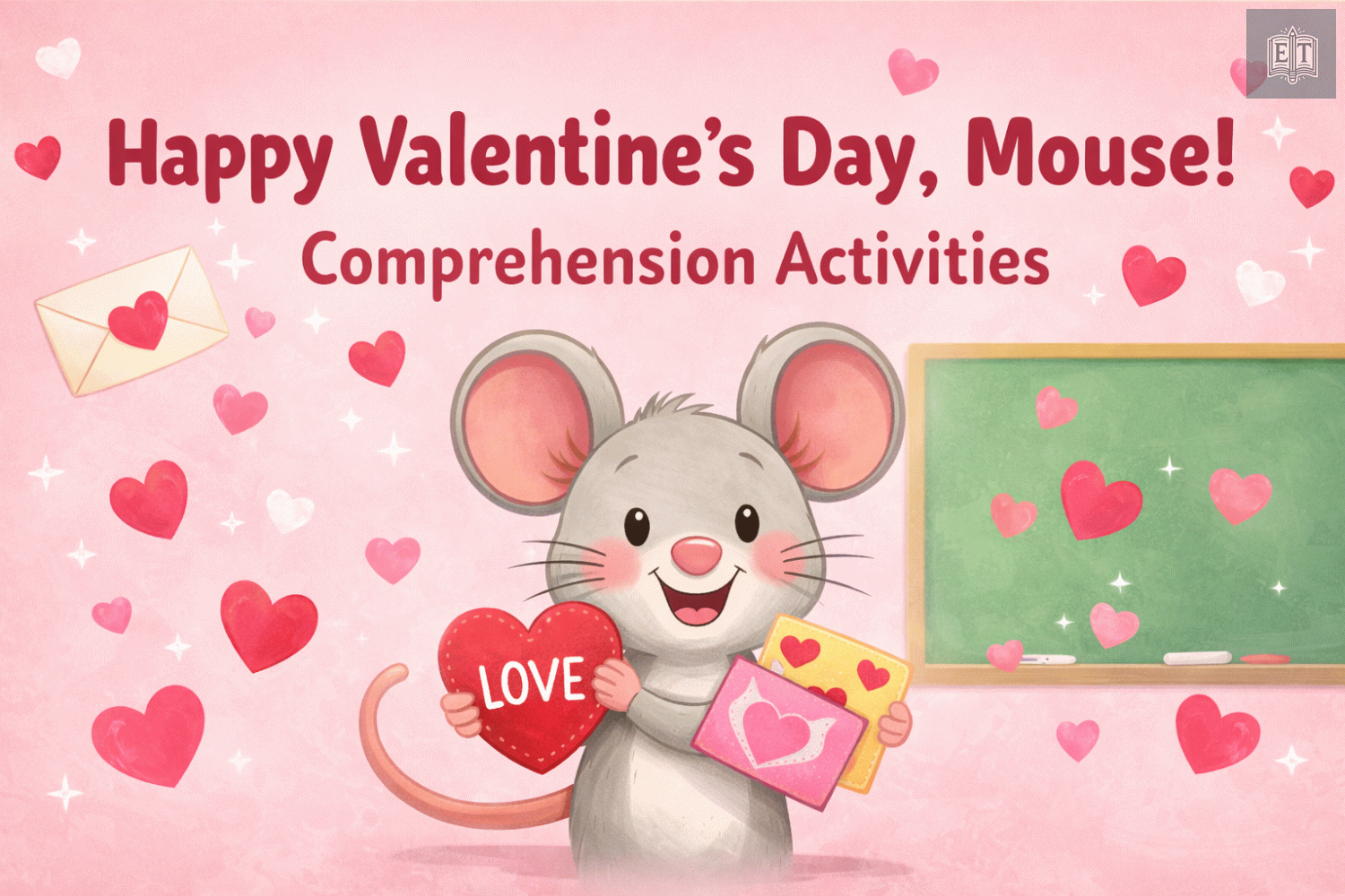 Happy Valentine’s Day, Mouse! – Comprehension Activities | Book Companion ESL