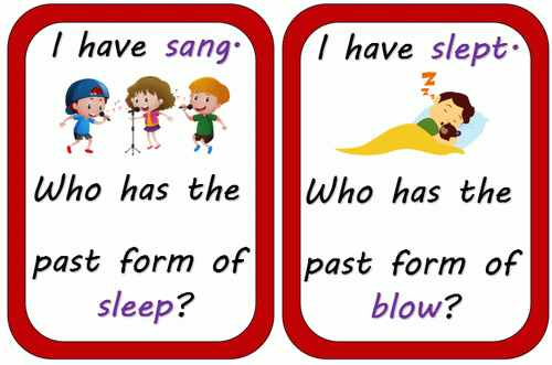 I have who has game - English Task