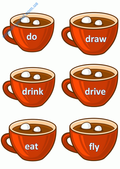 Download Irregular Verbs Game Hot Chocolate