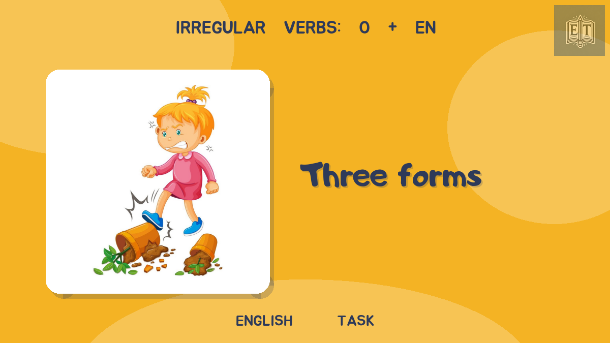 Irregular Verbs: o + en – Three Forms