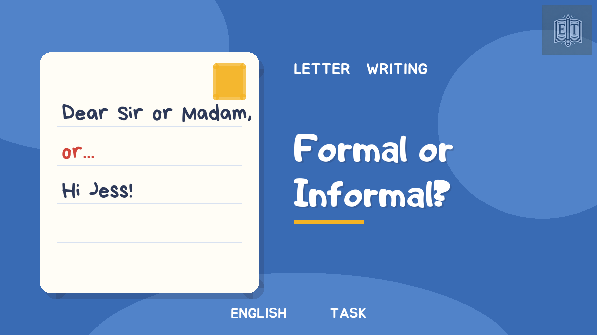 Formal or informal? Sort the phrases