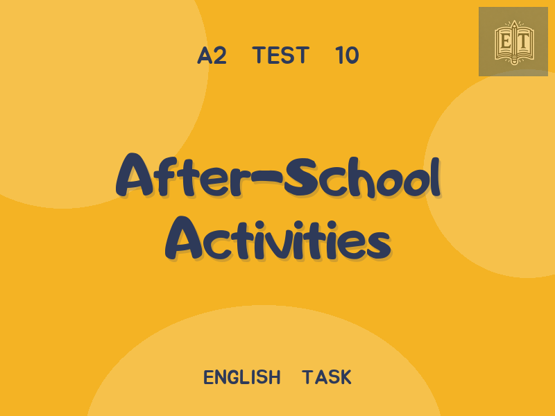 After-School Activities