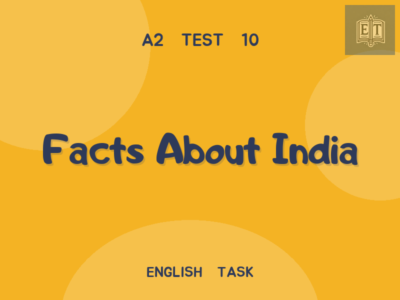 Facts About India