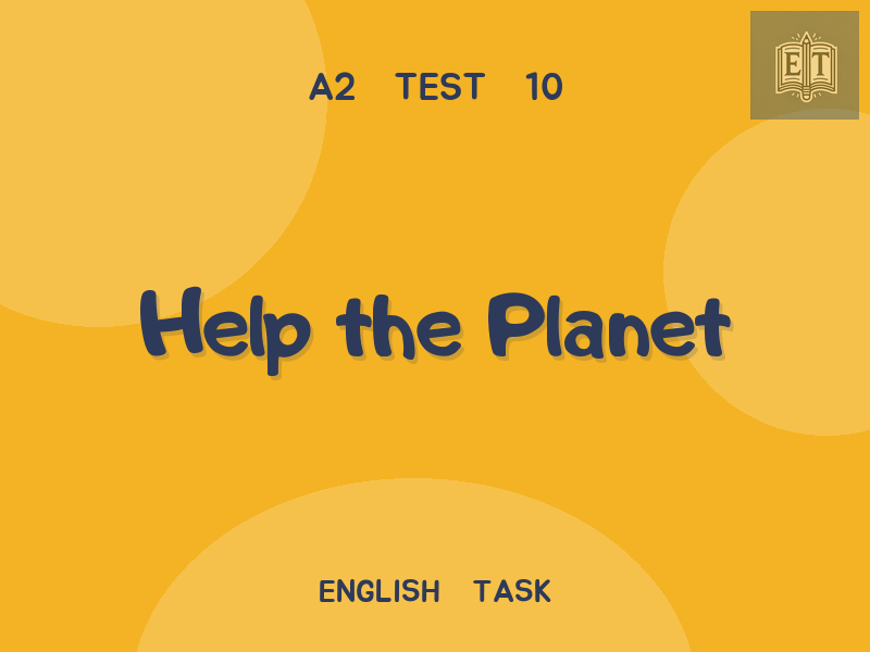 Help the Planet