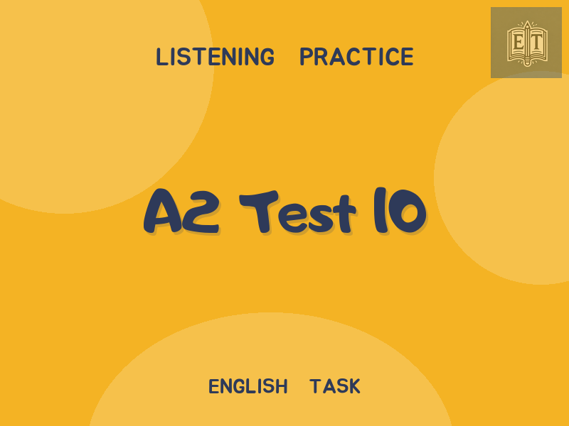 A2 Test 10